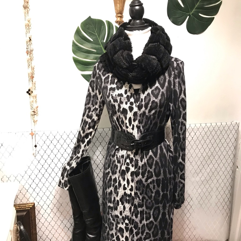 ❤️🎉HP Pick 🎉❤️ Leopard Duster cardigan Sweater! - Picture 6 of 8